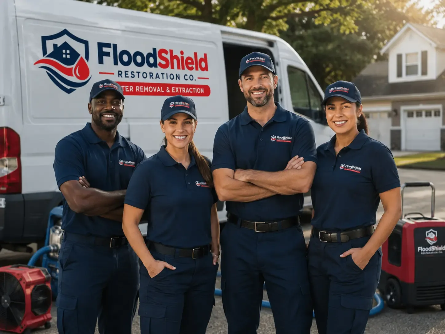 Flood Damage Restoration company in Cedar Bluffs, NE