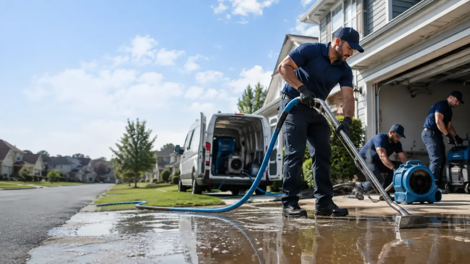 Flood Damage Restoration in Cedar Bluffs, NE